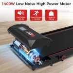 CITYSPORTS Folding Treadmill with Incline and Remote