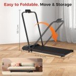 CITYSPORTS Folding Treadmill with Incline and Remote