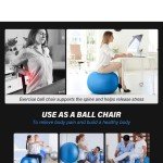 65cm SJMR Stability Ball for Yoga & Pilates