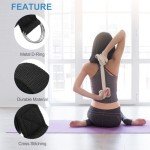 Yoga Strap for Stretching - 6 Feet, Adjustable