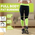 Mini Stepper with Resistance Bands and LCD Monitor