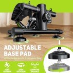 Mini Stepper with Resistance Bands and LCD Monitor