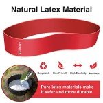 5-Piece Natural Latex Resistance Bands Set