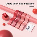 5-Piece Natural Latex Resistance Bands Set