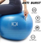 Anti-Burst Exercise Ball with Hand Pump - 55CM