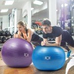 Anti-Burst Exercise Ball with Hand Pump - 55CM