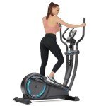 Dripex Magnetic Elliptical Cross Trainer for Home