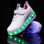 Kids LED Roller Skates with Double Wheels