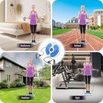 Adjustable Waist Twisting Disc with Handles - Blue