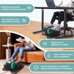 Under Desk Elliptical - Compact Portable Leg Exerciser