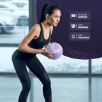 KAYMAN 25cm Soft Anti-Burst Pilates Ball