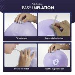 KAYMAN 25cm Soft Anti-Burst Pilates Ball