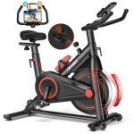 CHAOKE Magnetic Indoor Cycling Bike for Home Fitness