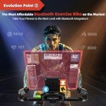 CHAOKE Magnetic Indoor Cycling Bike for Home Fitness