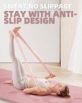 YOTTOY Yoga Strap with Resistance Bands - Pink