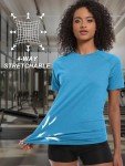 Women's Moisture-Wicking Short Sleeve Workout Tees