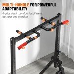 Foldable Power Tower Pull Up Dip Station