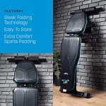 Adjustable Bluefin Fitness Weight Bench - Foldable & Versatile