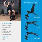 Adjustable Bluefin Fitness Weight Bench - Foldable & Versatile