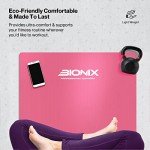 Bionix Travel Yoga Mat with Carry Straps