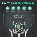 2-in-1 Elliptical Cross Trainer with LCD Monitor