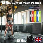 5-Level Resistance Bands Set for Home Workouts