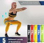 5-Level Resistance Bands Set for Home Workouts