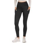 FOTOCITI Women’s High-Waisted Leggings with Pockets
