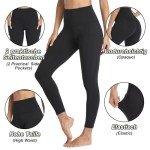 FOTOCITI Women’s High-Waisted Leggings with Pockets