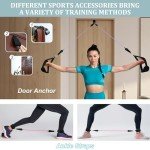 Pilates Bar Set with Resistance Bands for Home Gym