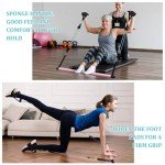 Pilates Bar Set with Resistance Bands for Home Gym