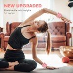 Adjustable Wrist and Ankle Weights Set - 2LB