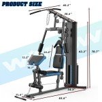WINNOW Multifunctional Full Body Home Gym Equipment