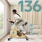 Magnetic Resistance Exercise Bike with App Support
