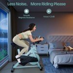 Magnetic Resistance Exercise Bike with App Support