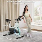 Magnetic Resistance Exercise Bike with App Support