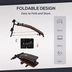 Adjustable Sit Up Bench with Arm Rope