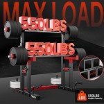 PASYOU Adjustable Heavy Duty Squat Rack Stand