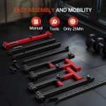 PASYOU Adjustable Heavy Duty Squat Rack Stand