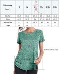 Women's Short Sleeve Gym T-Shirt - Green