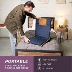 bonVIVO Easy III Folding Floor Chair - Portable Comfort
