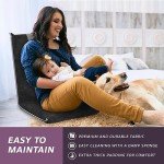 bonVIVO Easy III Folding Floor Chair - Portable Comfort