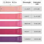 WLLHYF Resistance Bands for Home Workouts & Yoga