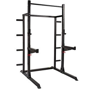GYM MASTER GM2 Half Power Rack with Spotters