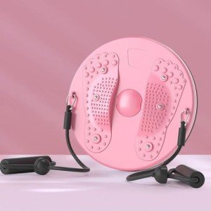 Waist Twisting Disc Balance Board with Bands