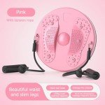 Waist Twisting Disc Balance Board with Bands