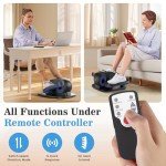Under Desk Elliptical Machine with Remote Control