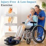 Under Desk Elliptical Machine with Remote Control