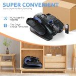 Under Desk Elliptical Machine with Remote Control