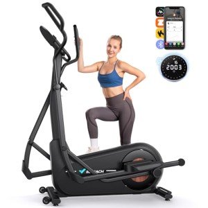 MERACH Self-Generating Long Stride Elliptical Trainer